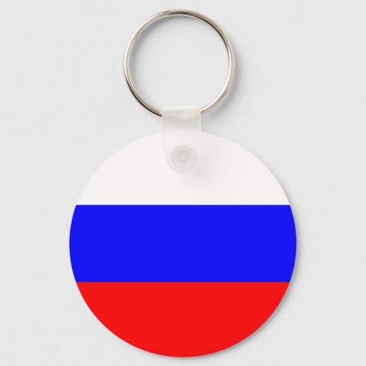 Russische vlag sleutelhanger (Voorkant)