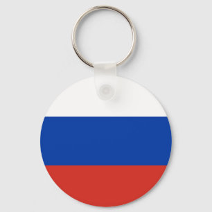 Russische vlag sleutelhanger
