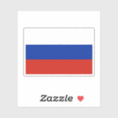 Russische vlag sticker (Vel)