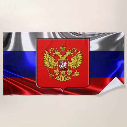 Russische vlag strandlaken (Voorkant)