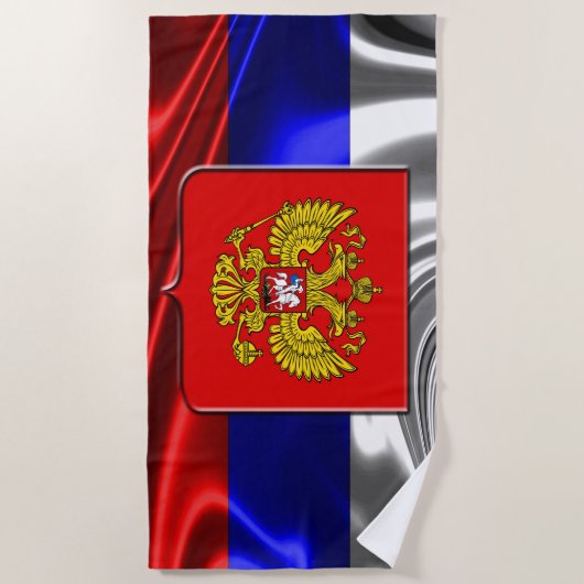 Russische vlag strandlaken (Voorkant)