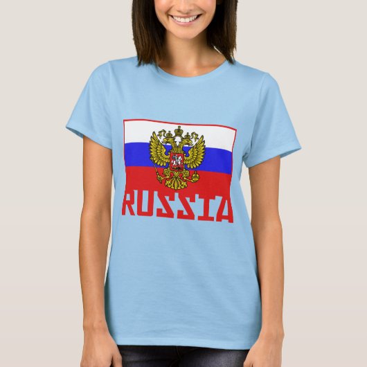Russische vlag t-shirt (Voorkant)