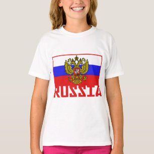 Russische vlag t-shirt