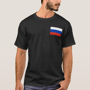 Russische vlag t-shirt