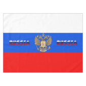 Russische vlag tafelkleed (Voorkant (Horizontaal))