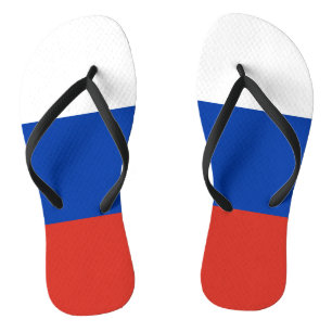 Russische vlag teenslippers