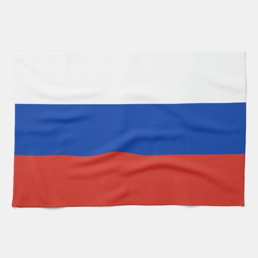 Russische vlag theedoek (Horizontaal)