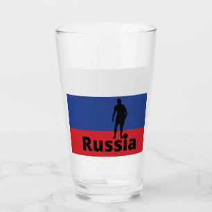Russische voetbal glas