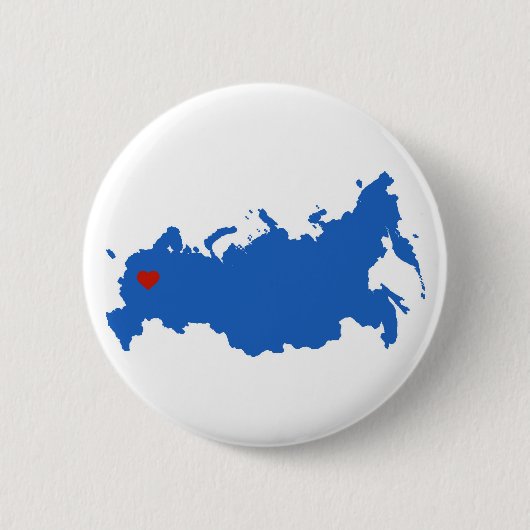 Russland Ronde Button 5,7 Cm (Voorkant)
