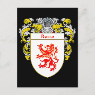 Russo Coat of Arms (Geleid) Briefkaart