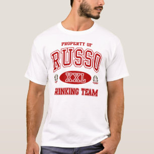 Russo Italiaans Drink team naar shirt