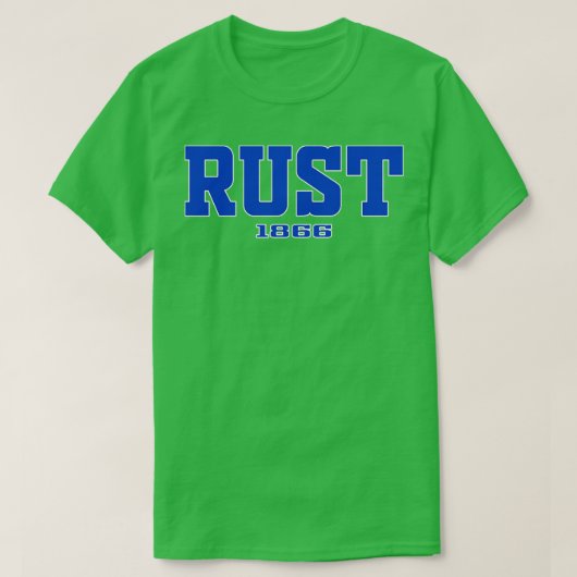 Rust 1866 College Kleding 2 T-shirt (Design voorkant)