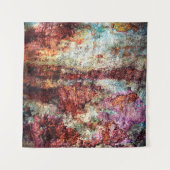 Rust abstract colorful grunge wandkleed (Voorkant (horizontaal))