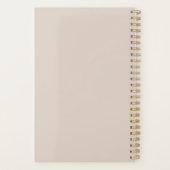 Rust Almond Ik zei ja Diamond & Heart Wedding Planner (Achterkant)