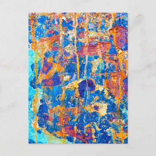 Rust Art Cool Fun Unique Briefkaart (Voorkant)