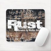 Rust~Artwork bij moeder Natuur Muismat (Met muis)