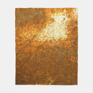 Rust backaardse abstract, oud, antiek, b fleece deken