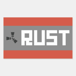 RUST Banner BGWG Rechthoekige Sticker