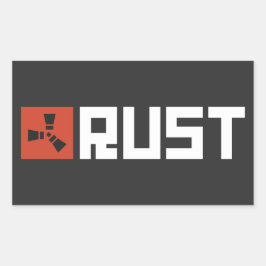 RUST Banner BRWC Rechthoekige Sticker