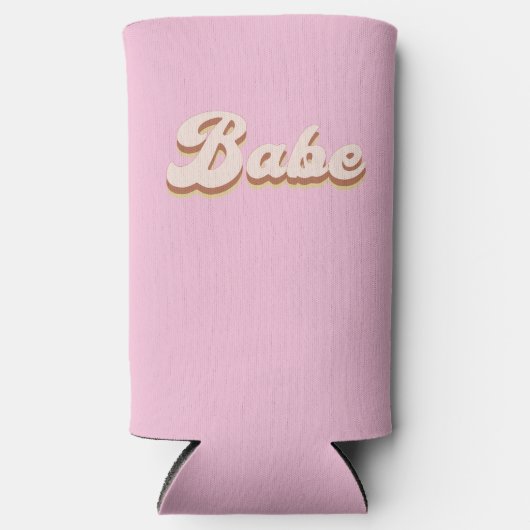 Rust Boho Retro Bachelorette Party Bridesmaid Can (Voorkant)