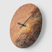 Rust Colour Granite Rock Wall klok (Hoek)