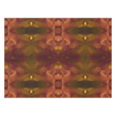 Rust Copper Green Yellow Abstract Tulip Tafelkleed (Voorkant (Horizontaal))