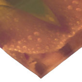 Rust Copper Green Yellow Abstract Tulip Tafelkleed (Gekanteld)