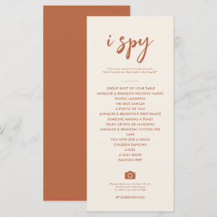 Rust Desert i Spy Wedding Hashtag Menu