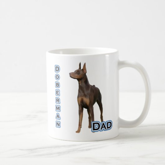 Rust Doberman Pap 4 Koffiemok (Rechts)