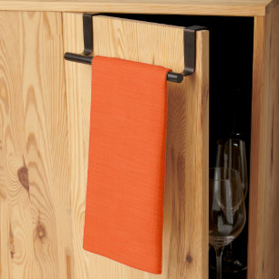 Rust & eenvoudig oranje getextureerde achtergrond theedoek