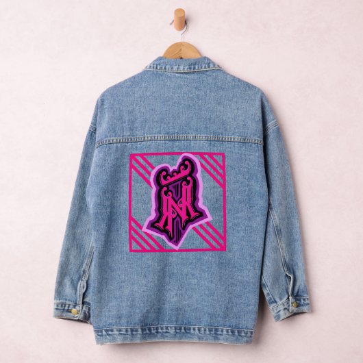 Rust en ontspan RNR Crowned Denim Jacket (Hangar)