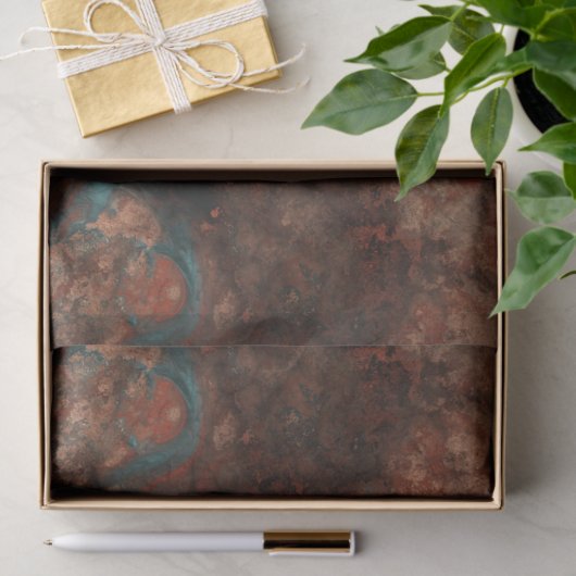 Rust en turkooissteen tissuepapier (Geschenk)