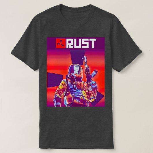 Rust Game 1 T-shirt (Design voorkant)