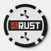 RUST Gamer Poker Chips (Achterkant)