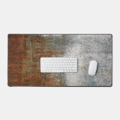 Rust & Grey Texture Grunge Distressé Brown urbain (Clavier et souris)
