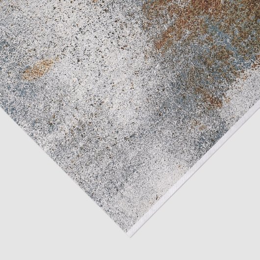 Rust & Grijze textuur Stadsdeeg Tissuepapier (Detail)