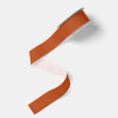 Rust Grosgrain Ribbon Lint (Achterkant)