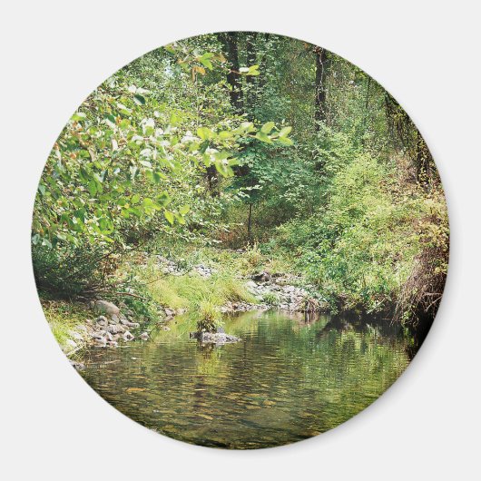 Rust in de bossen...... magneet (Voorkant)