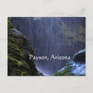 rust in de herfsten briefkaart Payson, Arizona