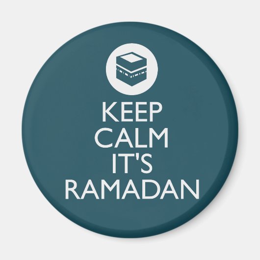 rust in de ramadan magneet (Voorkant)