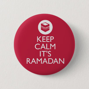 rust in de ramadan ronde button 5,7 cm