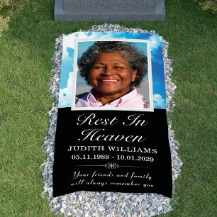 Rust in Heaven Sky Butterflies Grave Blanket Hoesj Spandoek