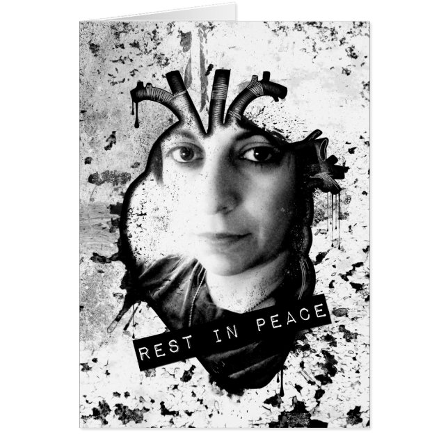 rust in het anatomische hart in vrede (Voorkant)