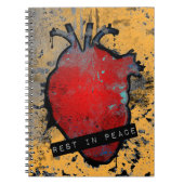 rust in het emo - hart notitieboek (Voorkant)