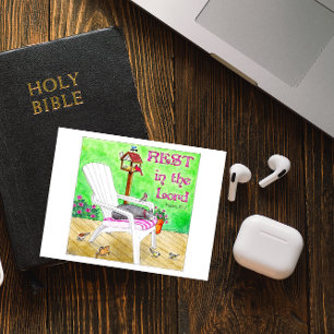 Rust in het Lord Inspirerend Briefkaart