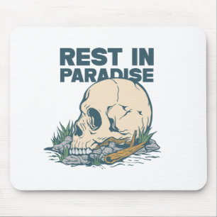 Rust in het paradijs muismat