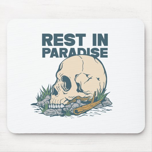 Rust in het paradijs muismat (Voorkant)