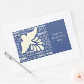 RUST in vele talen aangepaste stickers (Envelop)