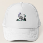 Rust in vrede 2021 trucker pet (Voorkant)