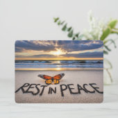 rust in vrede kaart (Staand voorkant)